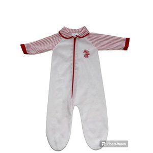 Vintage Baby Terry Sleeper PJ’s Size Medium 0-3 Months